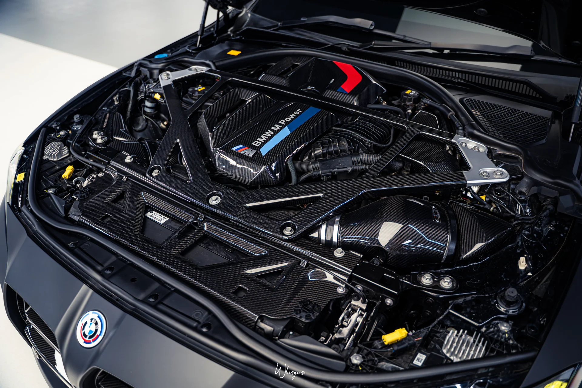 ห้องเครื่อง BMW M3 G80 จากชุดภาพที่ได้รับอนุญาต