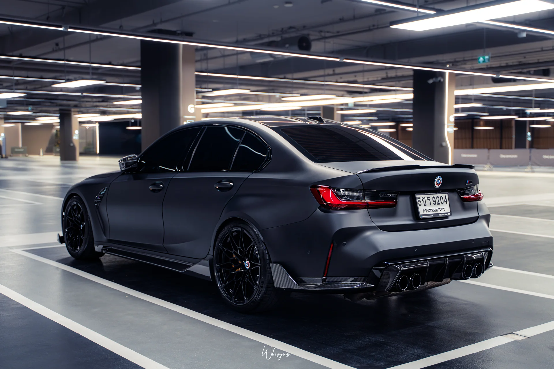 BMW M3 G80 · Matte Black