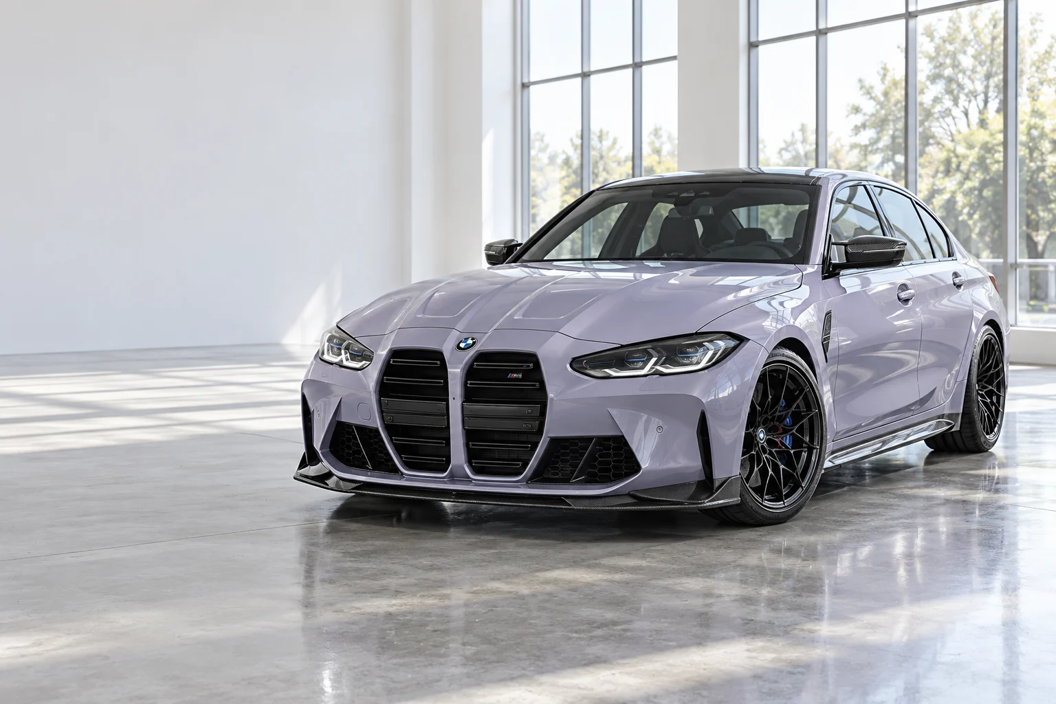 BMW M3 · Lavender Grey