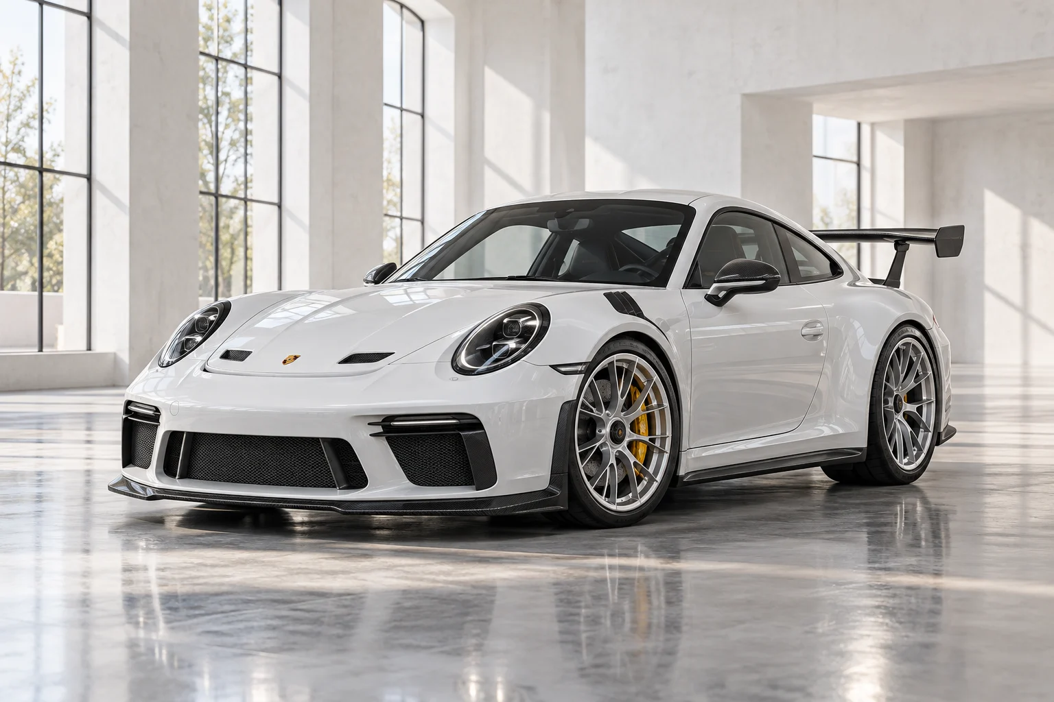 Porsche 911 · Clean Contrast